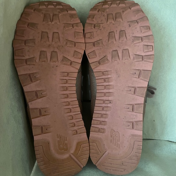 Rose gold new balance 574 sneakers - Picture 4 of 7